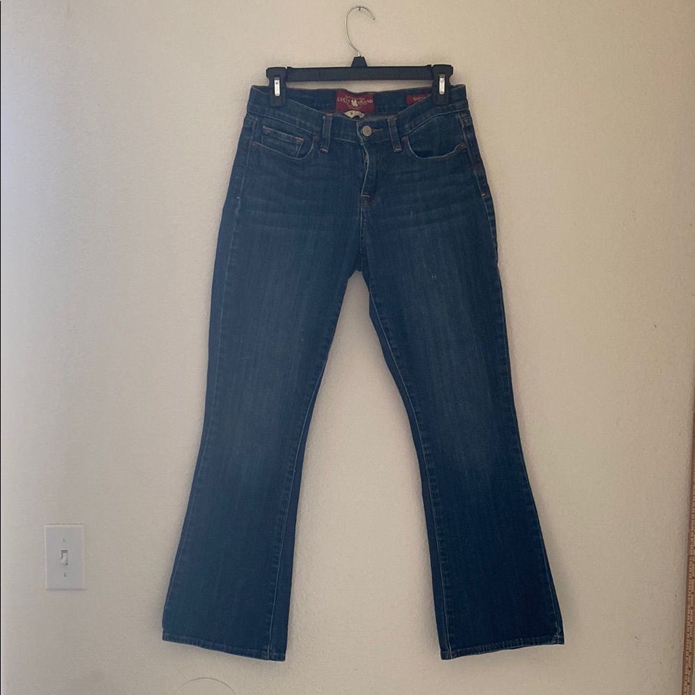 Lucky Brand Indigo Wide Leg Jeans